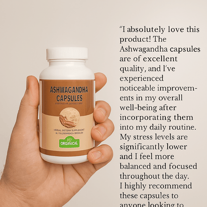 Ashwagandha 180 capsules + Free 90 Moringa Capsules – Free Delivery