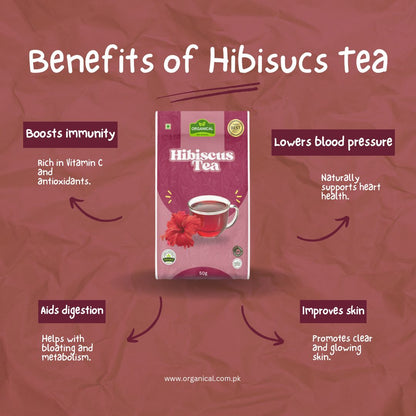 Buy Hibiscus Tea in Pakistan – Refresh Naturally with Every Sip