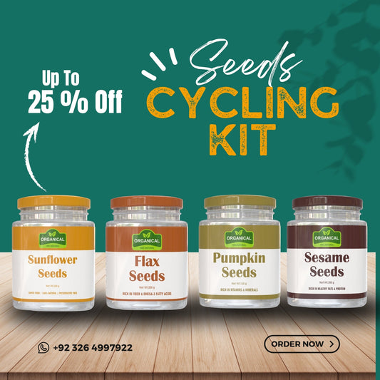 PCOS Seed Cycling Four Seeds Package