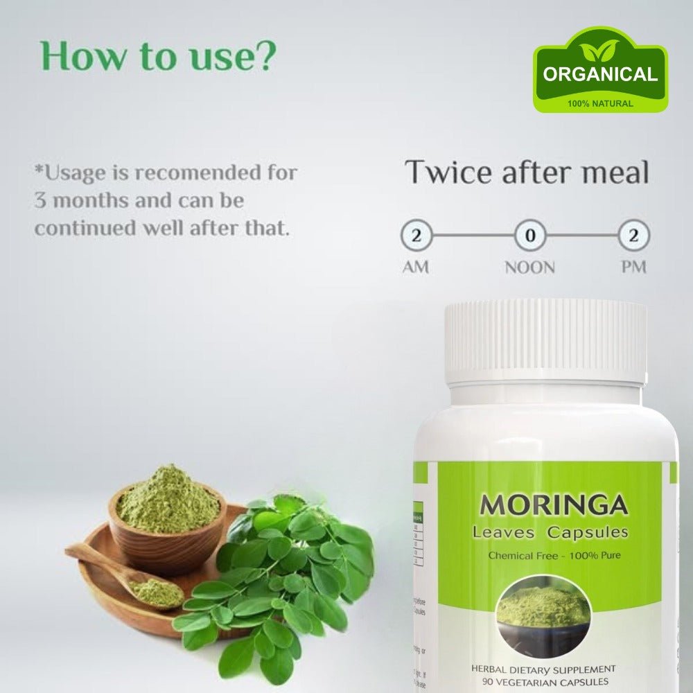 Ashwagandha 180 capsules + Free 90 Moringa Capsules – Free Delivery